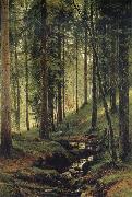 The Brook in the Forest, Ivan Shishkin